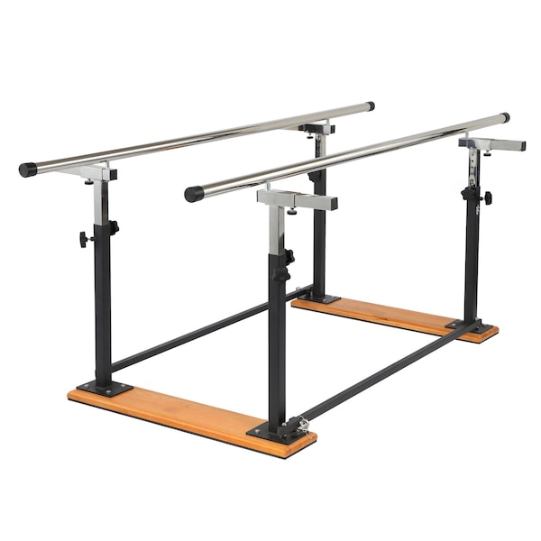 Viva Comfort 7 ft. Heavy-Duty Steel Foldable Physical Therapy Parallel Bars with Adjustable Height ADI905-01-MK - main